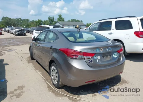 2012 Hyundai Elantra Gls z USA, uszkodzony, nr VIN 5NPDH4AE0CH100683